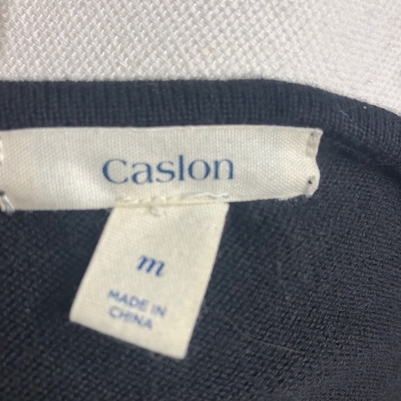 Caslon Roll Sleeve Tunic Sweater Mini Dress with Drop Pockets - Picture 7 of 9